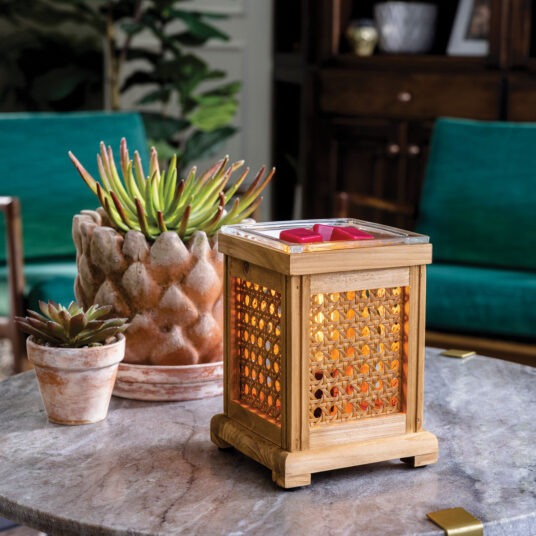 Lampă Electrică Wood & Cane