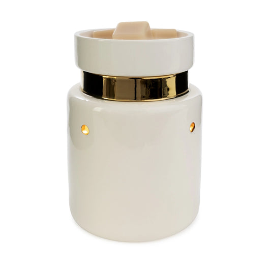Lampă Electrică White & Gold